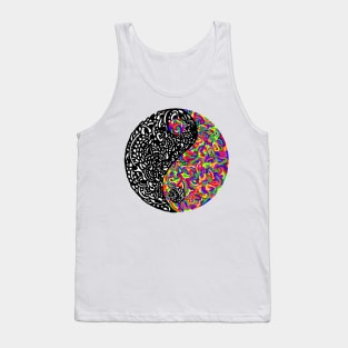 Psychedelic Ying Yang Tank Top